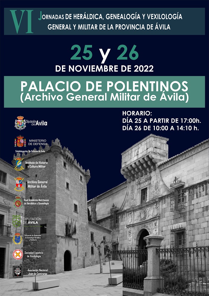 221125_vi_jornadas_heraldica_avila_cartel